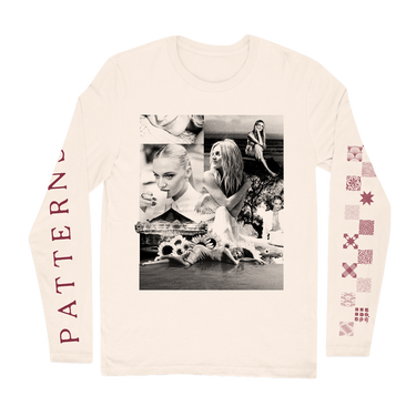 PATTERNS LONG SLEEVE GRAPHIC T-SHIRT