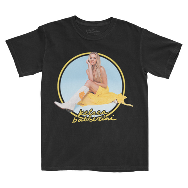 KELSEA BALLERINI YELLOW RING PORTRAIT T-SHIRT