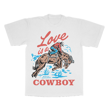 LOVE IS A COWBOY T-SHIRT