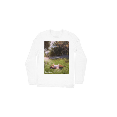 KELSEA ALBUM COVER WHITE LONG SLEEVE T-SHIRT