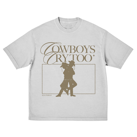 COWBOYS CRY TOO GRAPHIC T-SHIRT