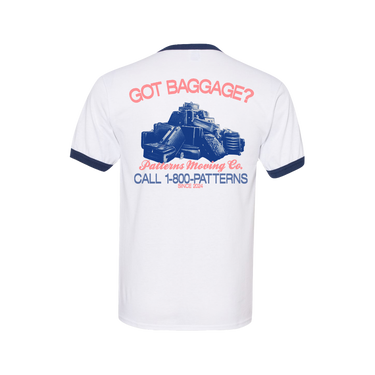 GOT BAGGAGE? RINGER T-SHIRT
